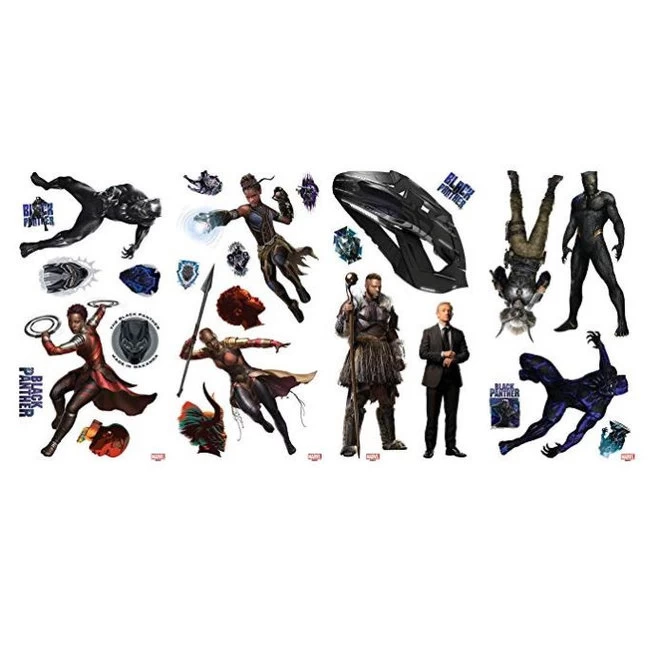 Avengers Avengers Muurstickers Black Panther - Roommates 5 Avengers Avengers Muurstickers Black Panther - Roommates - Afbeelding 3