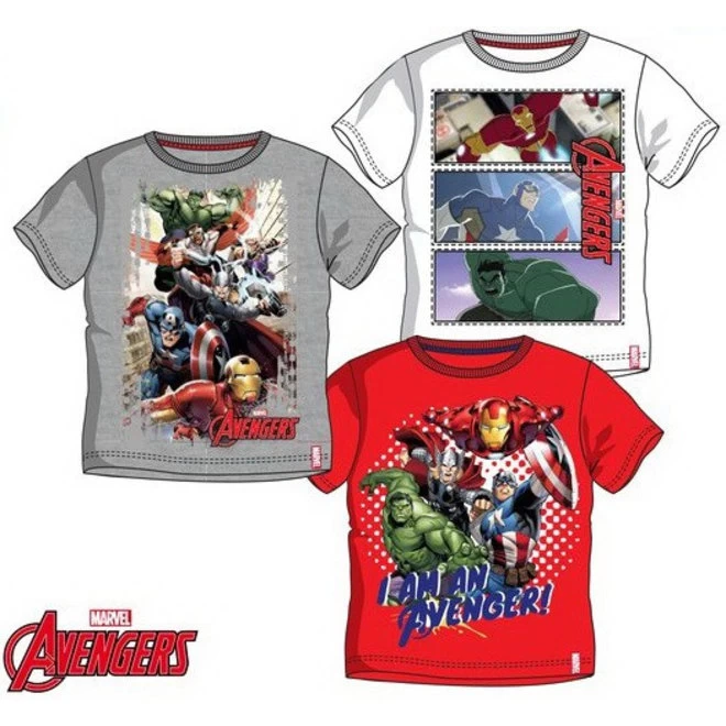 Avengers Avengers T-shirt Rood - Maat 140 3 Avengers Avengers T-shirt Rood - Maat 140