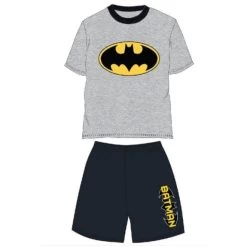Batman & Superman Batman Shortama / Zomer Set - Grijs/Zwart