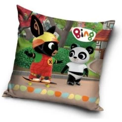 Bing Konijn Bing Konijn Kussenhoesje - Skateboard