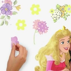 Disney Princess 122 Disney Princess Muurstickers Met Naam - Roommates -Frozen Winkel disney princess 122 disney princess muurstickers m 4