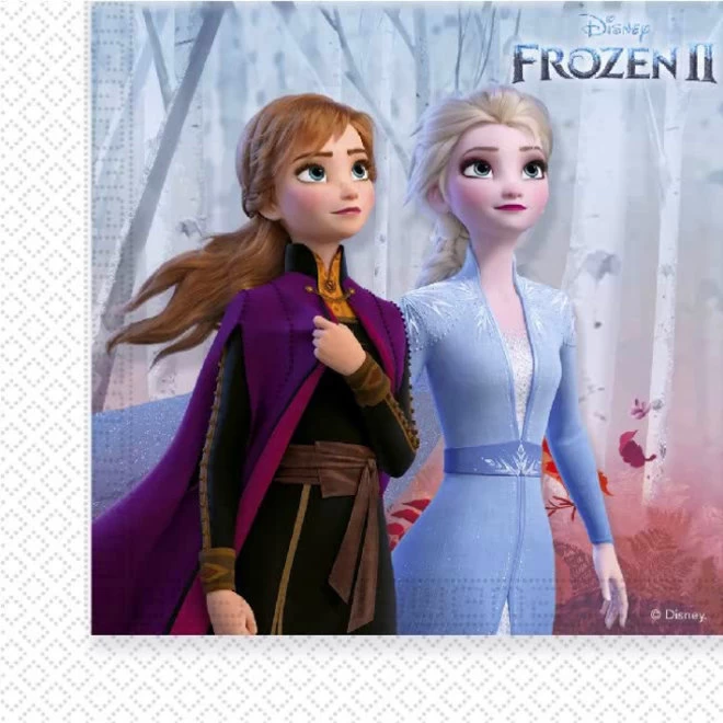 Frozen 20 Disney Frozen Servetten - Frozen2 3 Frozen 20 Disney Frozen Servetten - Frozen2