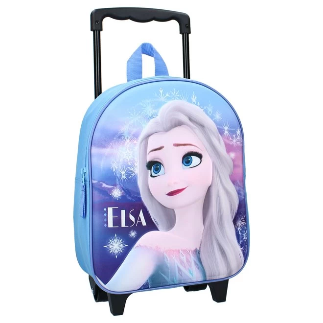 Frozen Disney Frozen 3D Trolley Rugzak - Elsa 4 Frozen Disney Frozen 3D Trolley Rugzak - Elsa - Afbeelding 2
