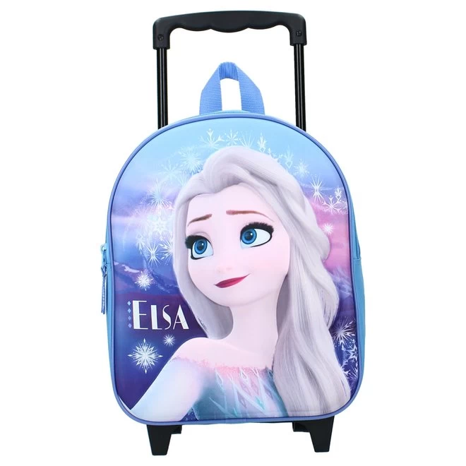 Frozen Disney Frozen 3D Trolley Rugzak - Elsa 3 Frozen Disney Frozen 3D Trolley Rugzak - Elsa