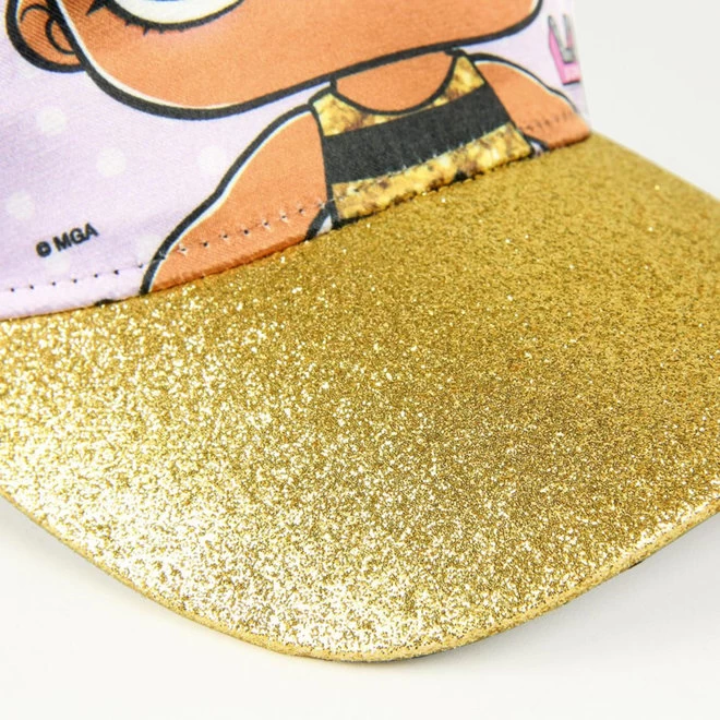 LOL Surprise LOL Surprise 3D Baseball Cap - Lila/Goud 5 LOL Surprise LOL Surprise 3D Baseball Cap - Lila/Goud - Afbeelding 3