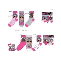 LOL Surprise LOL Surprise Sokken - 3 Paar - Maat 23/26