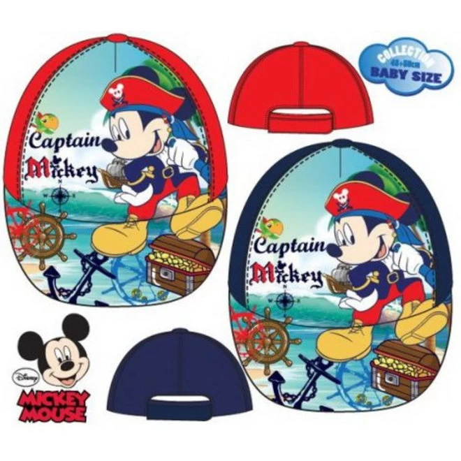Mickey Mouse Mickey Mouse Baseball Cap / Pet Piraat - Disney Baby 3 Mickey Mouse Mickey Mouse Baseball Cap / Pet Piraat - Disney Baby