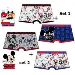 Mickey Mouse Mickey Mouse Boxershort (set Van 2) - Maat 116/128 -Frozen Winkel mickey mouse mickey mouse boxershort set van 2 maa 1