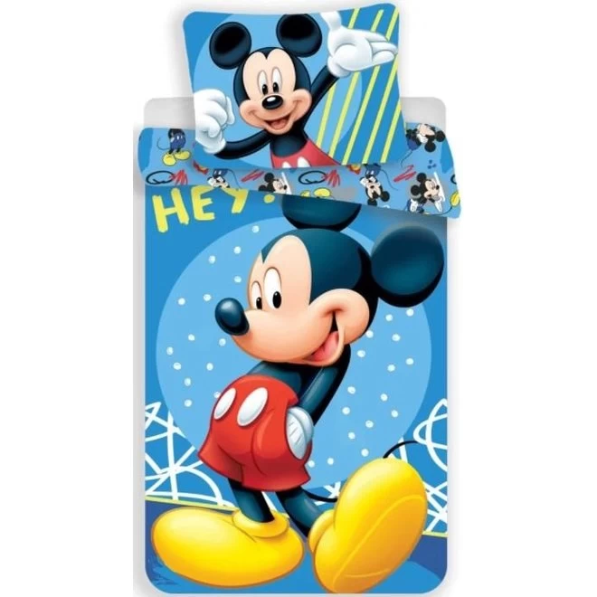 Mickey Mouse Mickey Mouse Dekbedovertrek 140 X 200 Cm - It's Me 3 Mickey Mouse Mickey Mouse Dekbedovertrek 140 X 200 Cm - It's Me