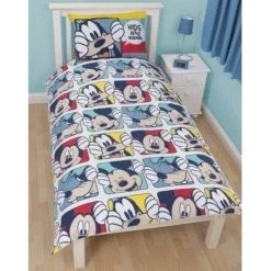 Mickey Mouse Mickey Mouse Dekbedovertrek Cartoon 135 X 200 Cm -Frozen Winkel mickey mouse mickey mouse dekbedovertrek cartoon 1 2