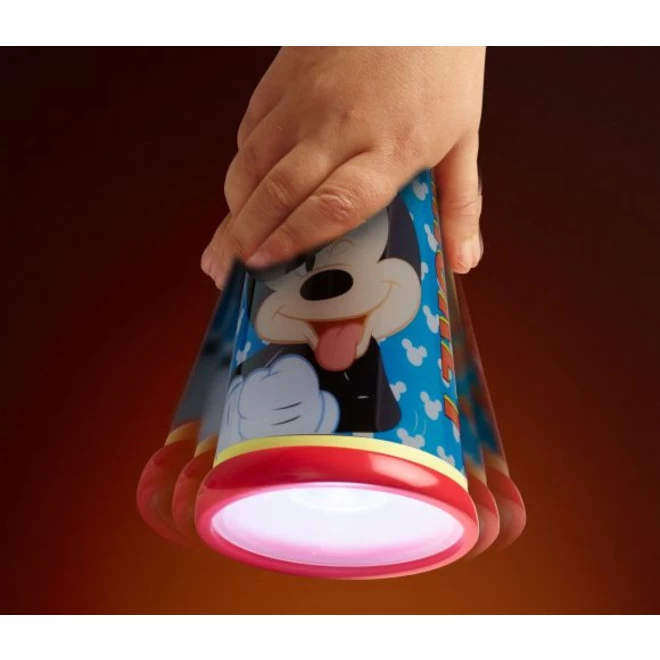 Mickey Mouse Mickey Mouse GoGlow Nachtlampje / Zaklamp - Disney 5 Mickey Mouse Mickey Mouse GoGlow Nachtlampje / Zaklamp - Disney - Afbeelding 3