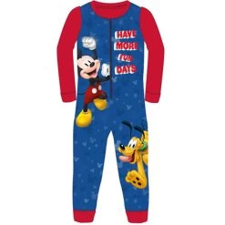 Mickey Mouse Mickey Mouse Onesie / Jumpsuit Fleece - Pluto