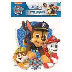 Paw Patrol Paw Patrol Muursticker Schild Chase, Rubble, Marshall