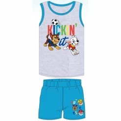 Paw Patrol Paw Patrol Zomer Setje - Aqua/Grijs