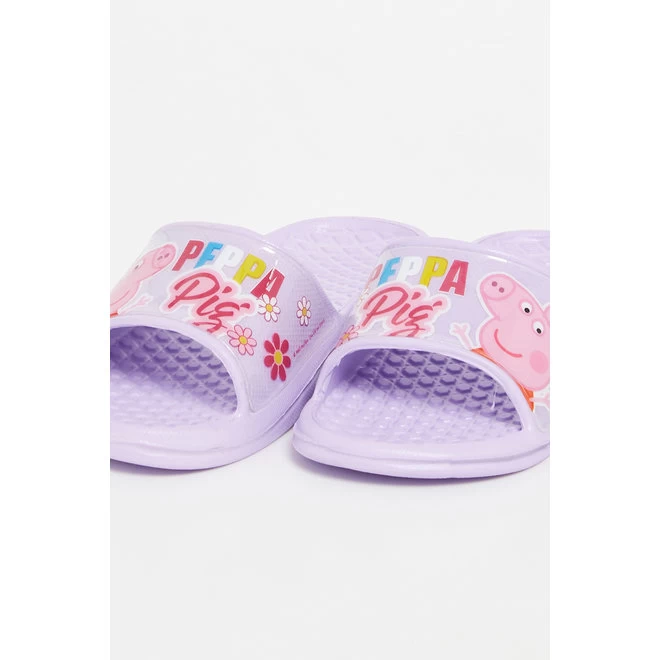 Peppa Pig Peppa Pig Badslippers - Lila 4 Peppa Pig Peppa Pig Badslippers - Lila - Afbeelding 2