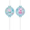 Peppa Pig Peppa Pig Rietjes Papier - 4 Stuks -Frozen Winkel peppa pig peppa pig rietjes papier 4 stuks