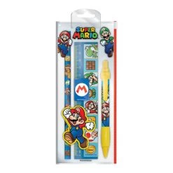 Super Mario Super Mario Bros Stationary Set - 5 Delig