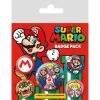 Super Mario Super Mario Buttons / Badges - 5 Stuks -Frozen Winkel super mario super mario buttons badges 5 stuks