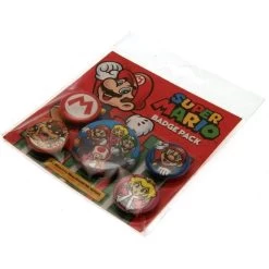 Super Mario Super Mario Buttons / Badges - 5 Stuks 7 Super Mario Super Mario Buttons / Badges - 5 Stuks -Frozen Winkel super mario super mario buttons badges 5 stuks 2