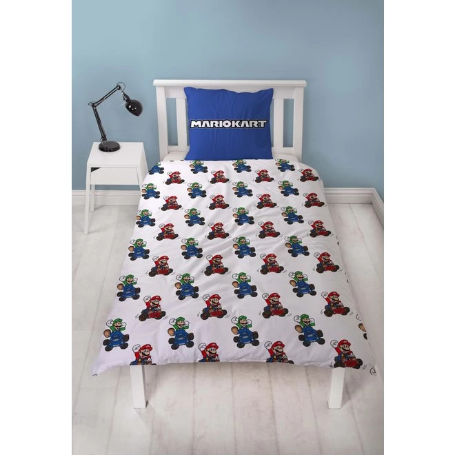 Super Mario Super Mario Dekbedovertrek 140 X 200 Cm - Dubbelzijdig 7 Super Mario Super Mario Dekbedovertrek 140 X 200 Cm - Dubbelzijdig - Afbeelding 5