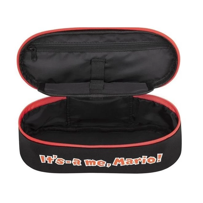 Super Mario Super Mario Etui - Zwart 4 Super Mario Super Mario Etui - Zwart - Afbeelding 2